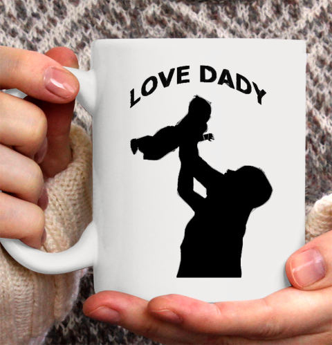 Father's Day Funny Gift Ideas Apparel  father day tshirt Ceramic Mug 11oz