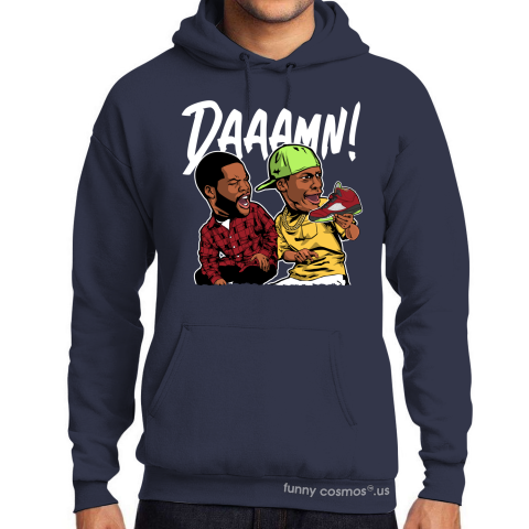 Air Jordan 5 What The Matching Sneaker Shirt Damn Meme Red And Yellow Sneaker Black Tshirt