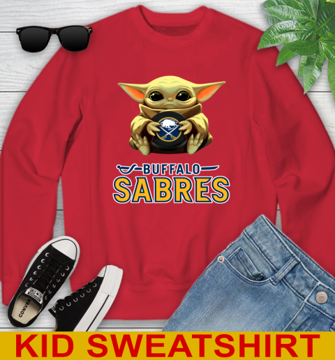 NHL Hockey Buffalo Sabres Star Wars Baby Yoda Shirt 120