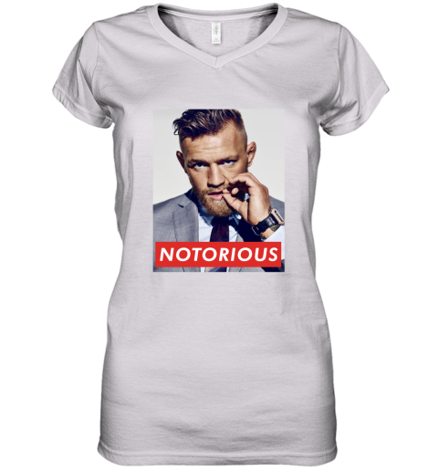 Conor Mcgregor Notorious Women's V-Neck T-Shirt