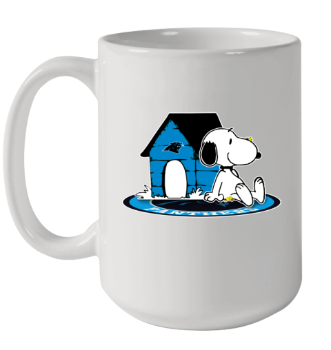 NFL Football Carolina Panthers Snoopy The Peanuts Movie Shirt Ceramic Mug 15oz