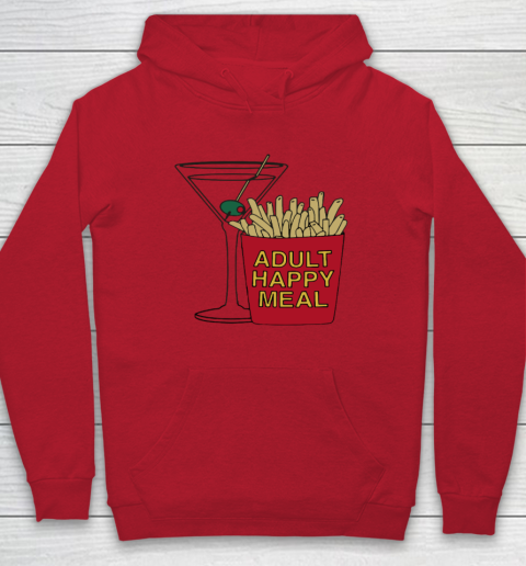 Adult Happy Meal Martini And Fries Hoodie 6