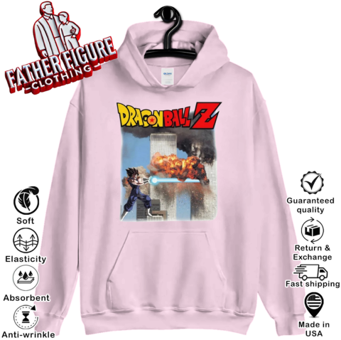lzz7 dragon ball z hoodie 23 front light pink