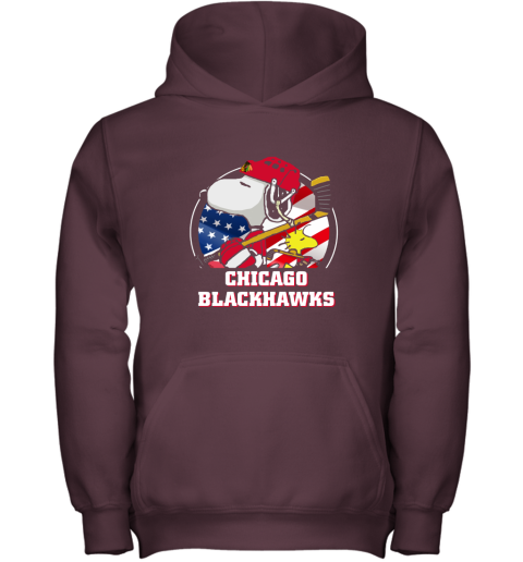 mtgv-chicago-blackhawks-ice-hockey-snoopy-and-woodstock-nhl-youth-hoodie-43-front-maroon-480px