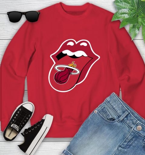 Miami Heat NBA Basketball Lips I Root For My Team Adoring Fan 123