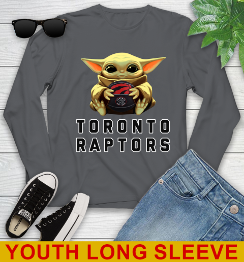 NBA Basketball Toronto Raptors Star Wars Baby Yoda Shirt 130