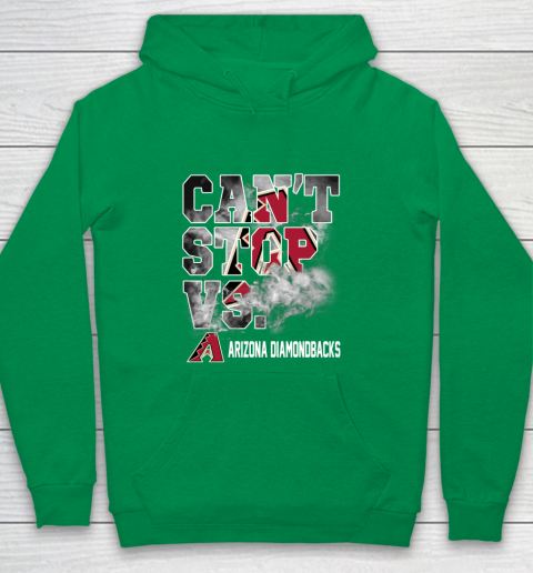 MLB Arizona Diamondbacks Baseball Can't Stop Vs Arizona Diamondbacks Youth Hoodie 4