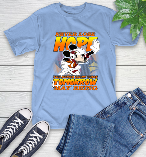 Atlanta Falcons NFL Football Mickey Disney Never Lose Hope (2) T-Shirt 12