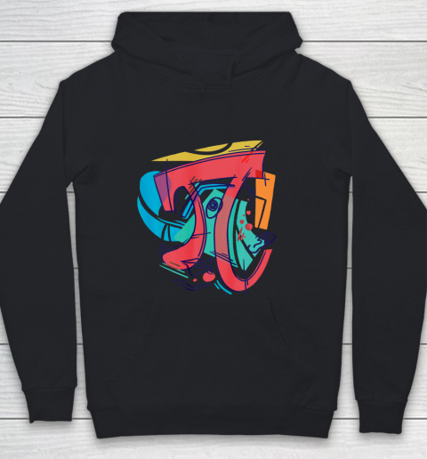 Pi Day Shirt Cubist 3 14 Pi Number Symbol Math Science Youth Hoodie