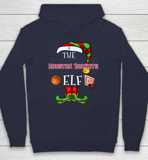 Houston Rockets Christmas ELF Funny NBA Hoodie 2