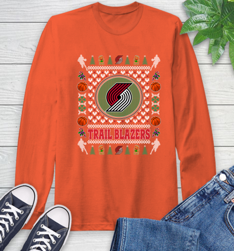 Portland Trail Blazers Merry Christmas NBA Basketball Loyal Fan Ugly Shirt 59