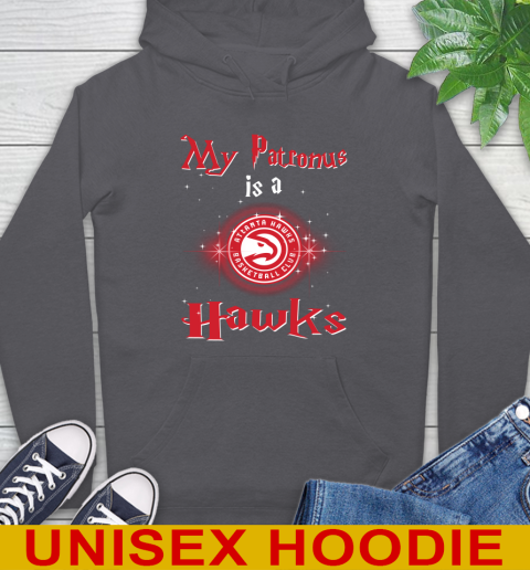 NBA Basketball Harry Potter My Patronus Is A Atlanta Hawks Hoodie 7
