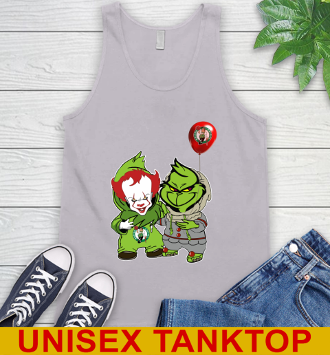 Boston Celtics Baby Pennywise Grinch Christmas NBA Basketball Tank Top 4