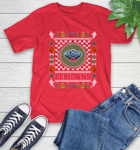 New Orleans Pelicans Merry Christmas NBA Basketball Loyal Fan Ugly Shirt 11