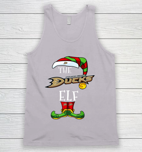 Anaheim Ducks Christmas ELF Funny NHL Tank Top 3