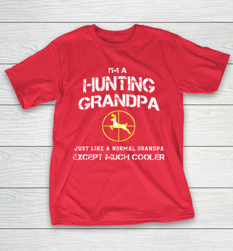 Grandpa Funny Gift Apparel  Hunting Grandpa T-Shirt 19