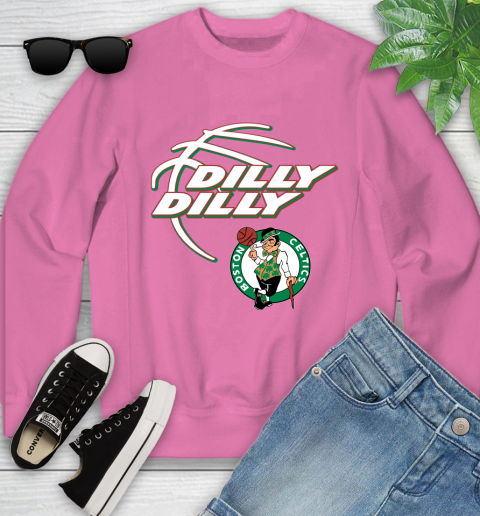 NBA Boston Celtics Dilly Dilly Basketball Sports Youth Sweatshirt 7