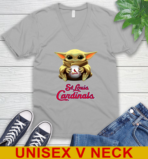 MLB Baseball St.Louis Cardinals Star Wars Baby Yoda Shirt 52