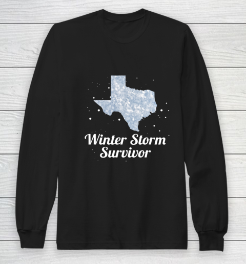 I Survived Winter Storm Texas 202 Long Sleeve T-Shirt