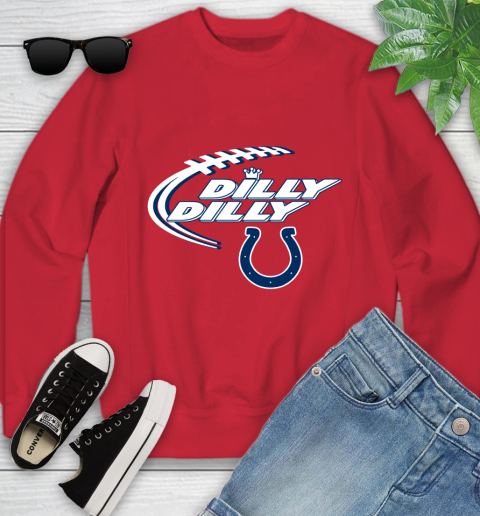 NFL Indianapolis Colts Dilly Dilly Football Sports Youth Sweatshirt 9