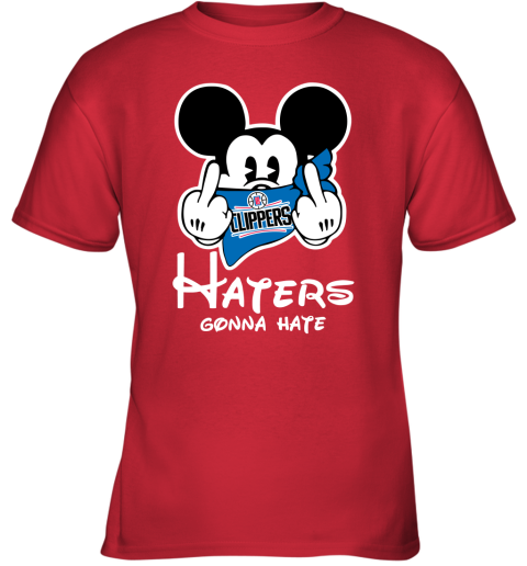 NBA LA Clippers Haters Gonna Hate Mickey Mouse Disney Basketball T Shirt  Sweatshirt