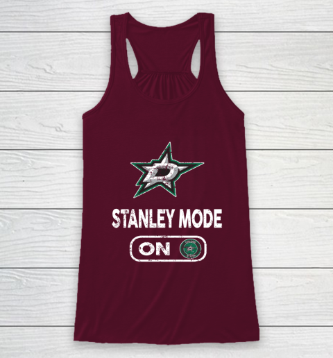 Dallas Stars Stanley Mode On Racerback Tank 2