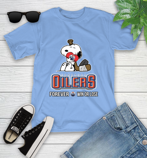 NHL The Peanuts Movie Snoopy Forever Win Or Lose Hockey Edmonton Oilers 113