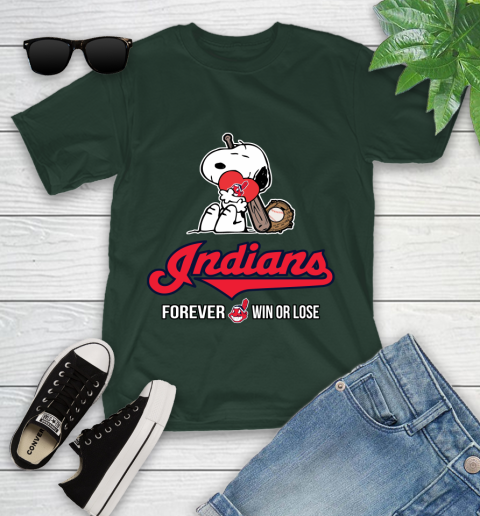 MLB The Peanuts Movie Snoopy Forever Win Or Lose Baseball Cleveland Indians 107