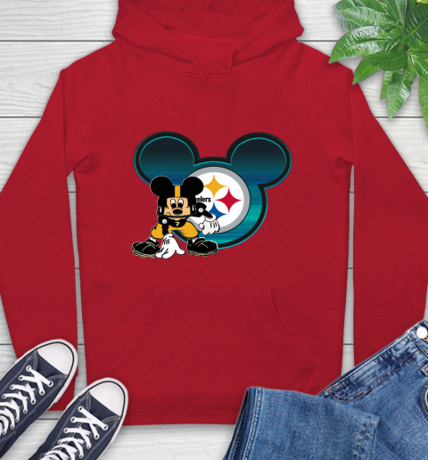 NFL Pittsburgh Steelers Mickey Mouse Disney Football T Shirt Hoodie 10