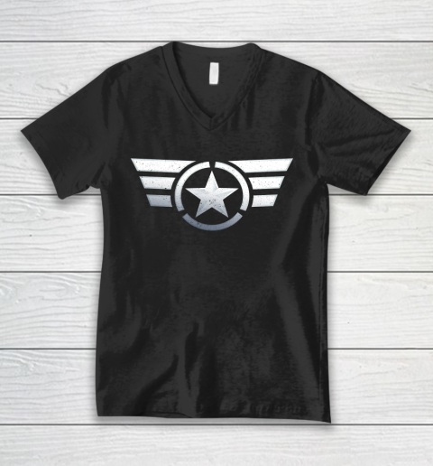 Captian America Tshirt American Son V-Neck T-Shirt