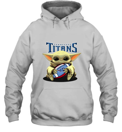 Baby Yoda Loves The Tennessee Titans yztu baby yoda loves the tennessee titans hoodie 23 front white