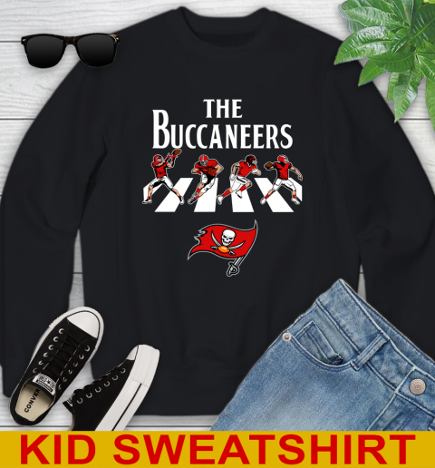 NFL Football Tampa Bay Buccaneers The Beatles Rock Band Shirt Youth Sweatshirt