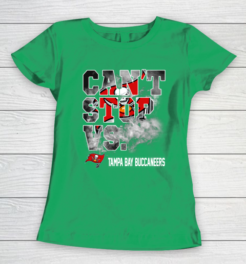NFL Tampa Bay Buccaneers Can't Stop Vs Women's T-Shirt 5