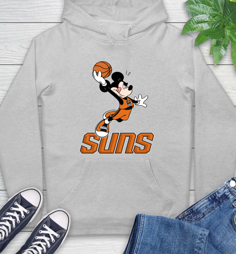 NBA Basketball Phoenix Suns Cheerful Mickey Mouse Shirt Hoodie 6