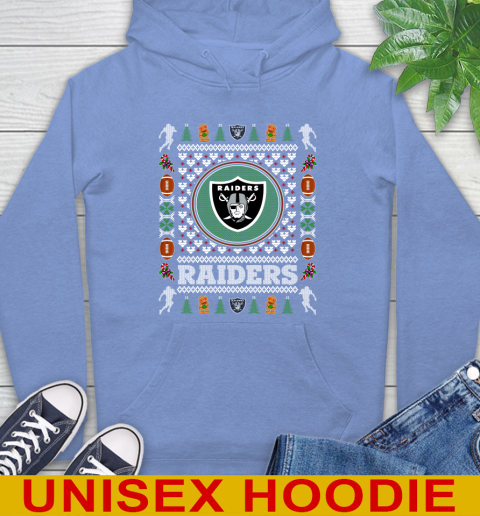 Oakland Raiders Merry Christmas NFL Football Loyal Fan Hoodie 11