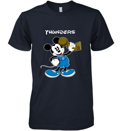 Mickey Oklahoma City Thunders Premium Men's T-Shirt