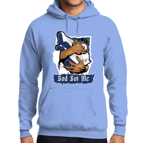 Air Jordan 12 French Blue Matching Sneaker Shirt God Got Me White And Blue Sneaker Tshirt