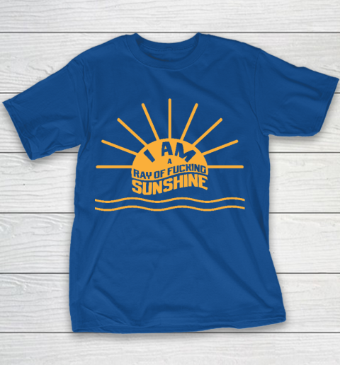 I am a Ray of fucking Sunshine Youth T-Shirt 6