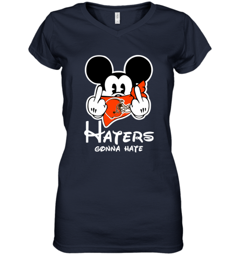 NFL Cincinnati Bengals Haters Gonna Hate Mickey Mouse Disney Football T- Shirt Sweatshirt Hoodie