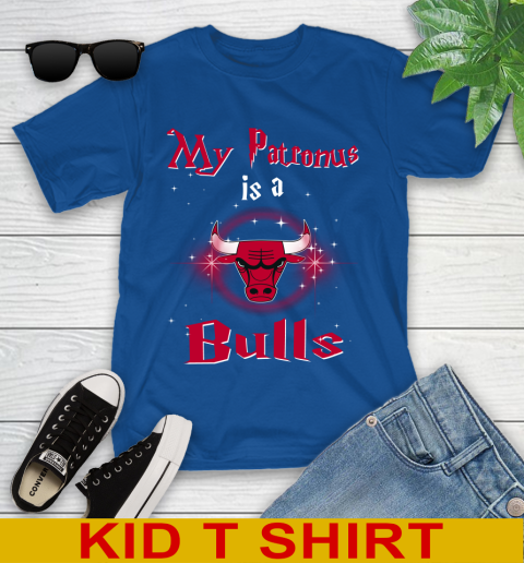 NBA Basketball Harry Potter My Patronus Is A Chicago Bulls Youth T-Shirt 11 NBA Basketball Harry Potter My Patronus Is A Chicago Bulls Youth T-Shirt - Image 11