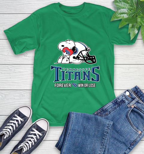 NFL The Peanuts Movie Snoopy Forever Win Or Lose Football Tennessee Titans 7