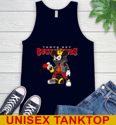 Tampa Bay Buccaneers NFL Football Mickey Peace Sign Sports Tank Top 3