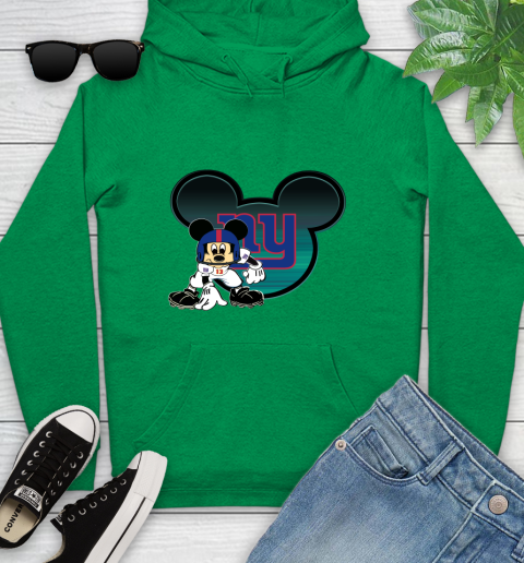 NFL New York Giants Mickey Mouse Disney Football T Shirt Youth Hoodie 7