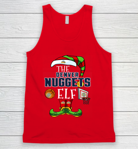 Denver Nuggets Christmas ELF Funny NBA Tank Top 5