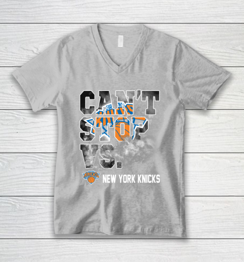 NBA New York Knicks Basketball Can't Stop Vs V-Neck T-Shirt 3