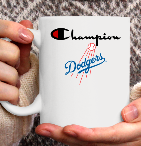 MLB Baseball Los Angeles Dodgers Champion Shirt Ceramic Mug 11oz