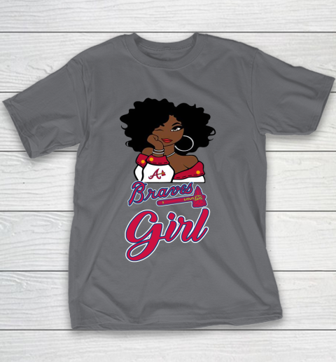 Atlanta Braves Girl MLB Youth T-Shirt 8