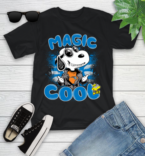 NBA Basketball Orlando Magic Cool Snoopy Shirt Youth T-Shirt
