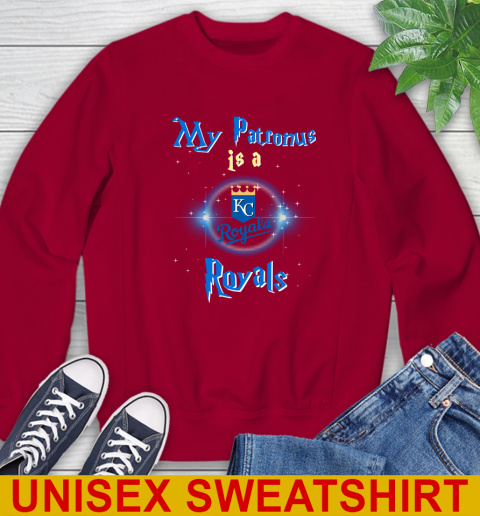 MLB Baseball Harry Potter My Patronus Is A Kansas City Royals Sweatshirt 9