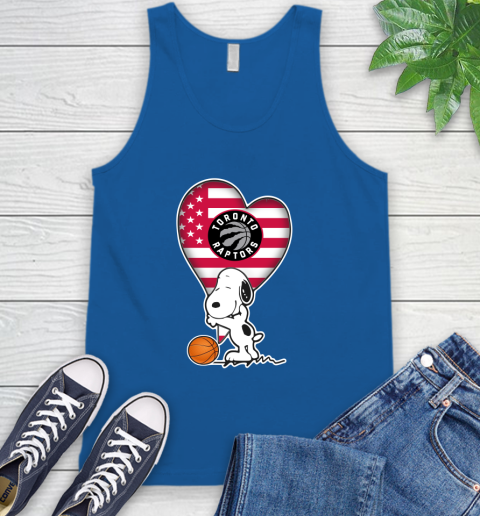 Toronto Raptors NBA Basketball The Peanuts Movie Adorable Snoopy Tank Top 5